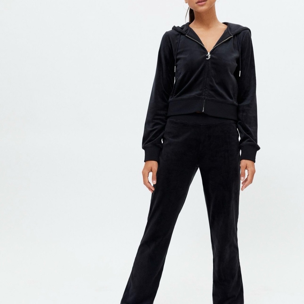 Juicy Couture Velour Track Pants - Picture 3 of 4
